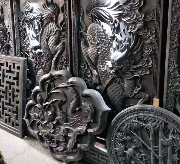 古建裝飾磚雕_成都翰林石材細節(jié)顯實力 